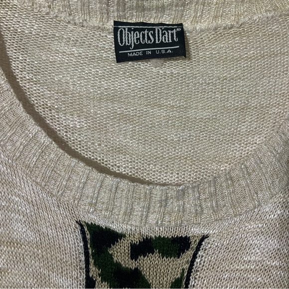 Objects D’Art Camouflage Cross Top Sz L - Picture 5 of 9